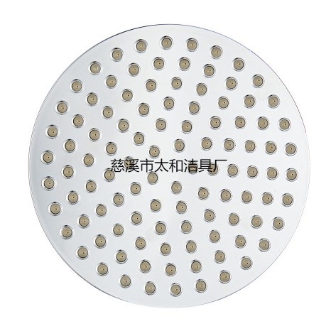 酒店家用淋浴高桿套裝配件9寸圓電鍍花灑頂噴噴頭大圓頂噴