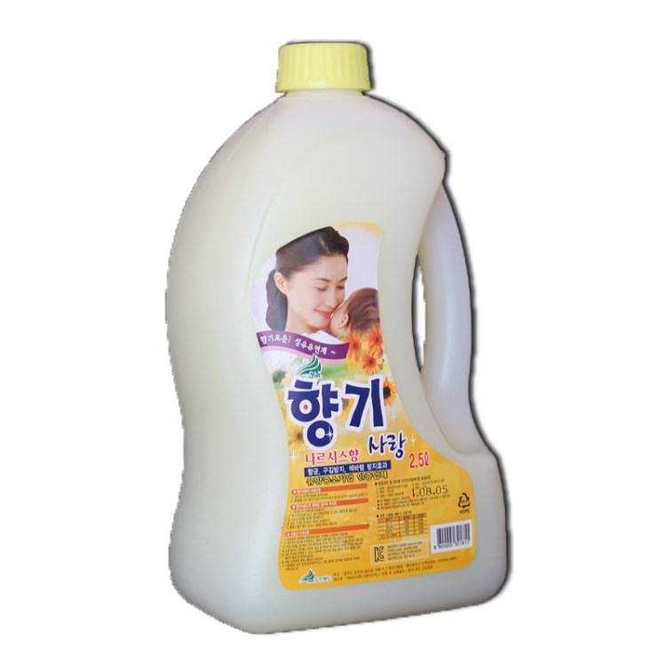 韓國(guó)衣物柔順劑 天然提取無(wú)刺激去靜電2.5L 無(wú)損傷衣物