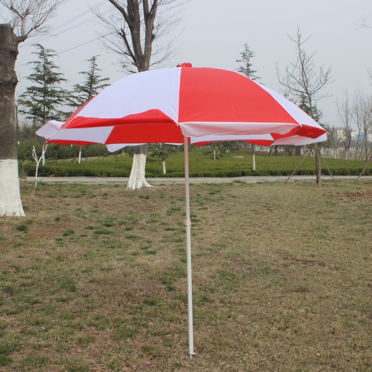 戶外大號(hào)太陽(yáng)傘沙灘擺攤傘雨傘防風(fēng)防嗮防雨傘LOGO印字太陽(yáng)傘廠家