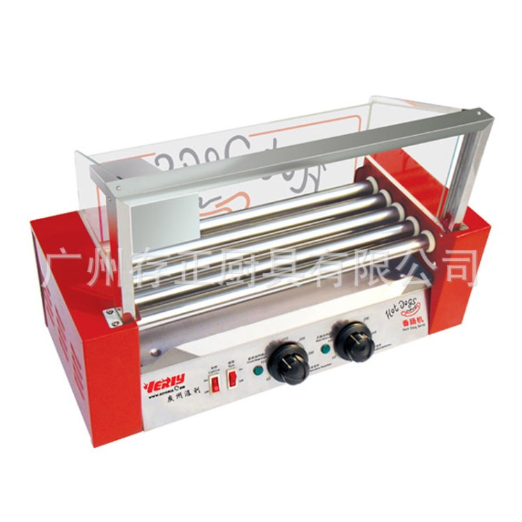 匯利五棍熱狗機，5管烤香腸機WY-005