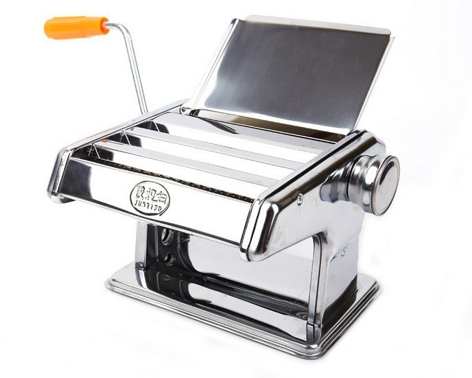 不锈钢面条机家用面条机手动面条机三刀小型切面机手摇擀面机压