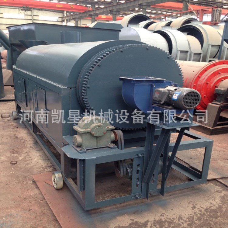熱賣臥式滾筒炒鍋機200斤菜籽自動翻炒機 板栗 瓜子全自動炒貨機