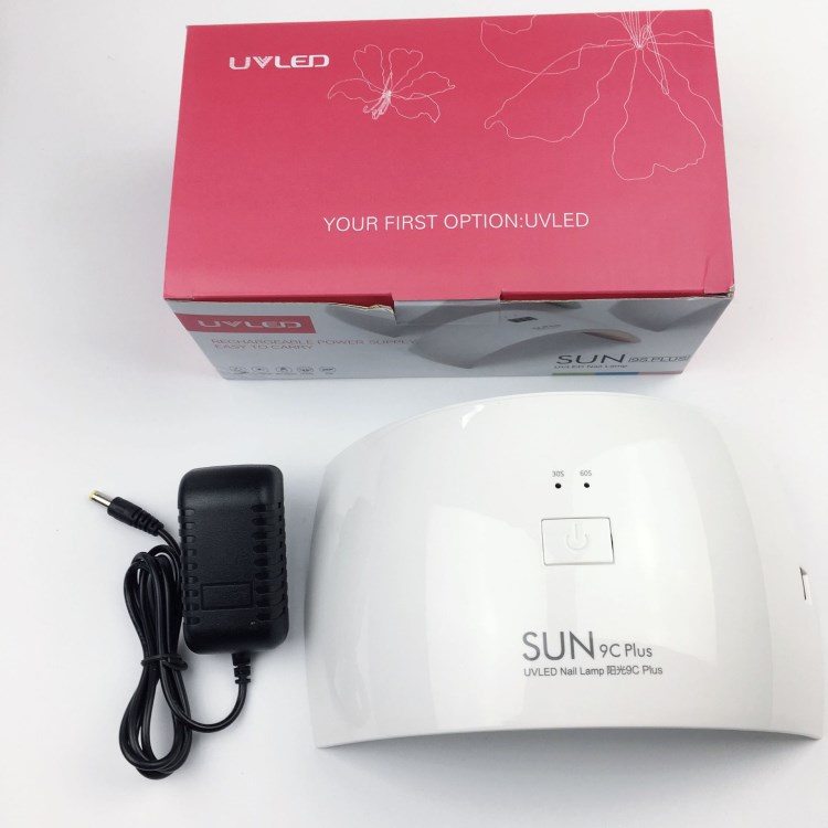 9cplus led自動(dòng)美甲烤燈36W美甲光療機(jī)sun9spuv太陽燈指甲烘干機(jī)