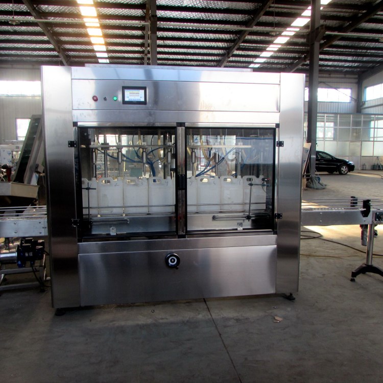 全自动4头直流定量灌装机葡萄酒花雕酒料酒灌装设备