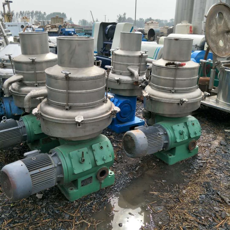 二手蝶式離心機 乳品型碟式離心分離機、植物油類離心機