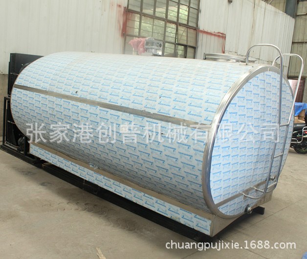 R22制冷劑1000L臥式牛奶制冷罐