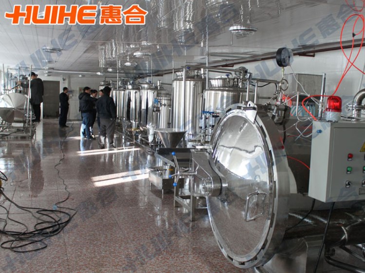 UHT奶生產線 UHT牛奶生產線 液態飲料生產設備 乳品飲料生產設備