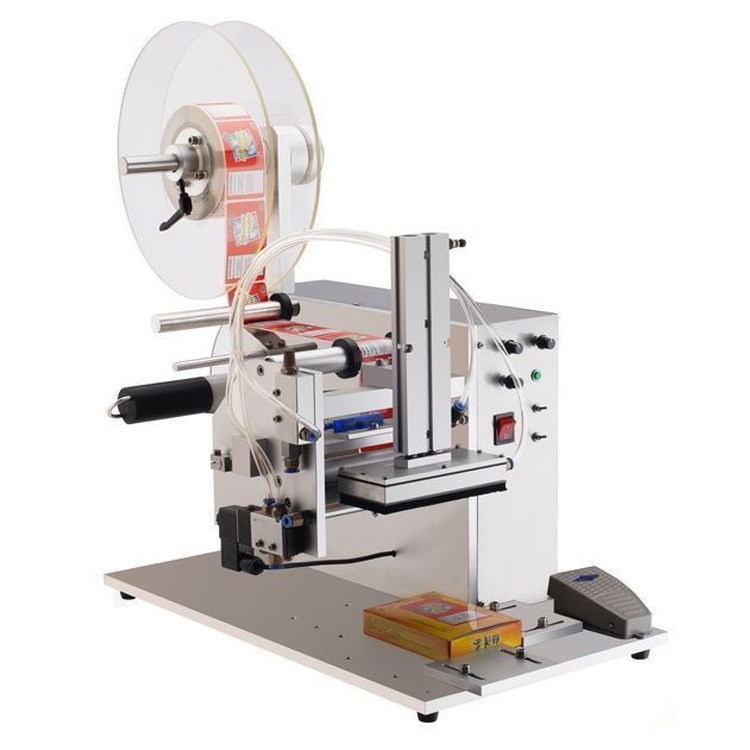 弧形产品自动贴标机 单侧贴标机 自动不干胶贴标机 圆周贴标机