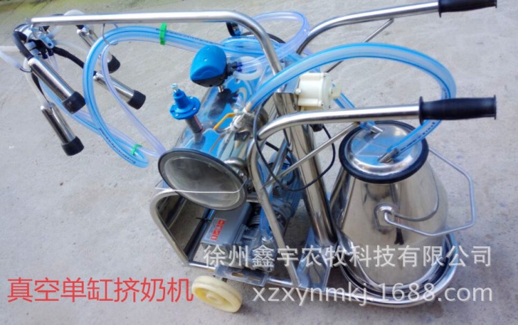 【廠家直銷】單缸真空擠奶機 山羊用擠奶器  奶牛擠奶機