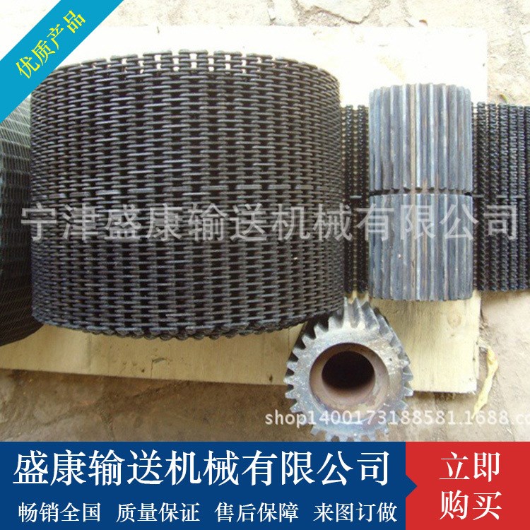 寧津盛康生產(chǎn) 無(wú)聲鏈帶 弧線遞送機(jī) 玻璃瓶輸瓶機(jī) 齒鏈帶
