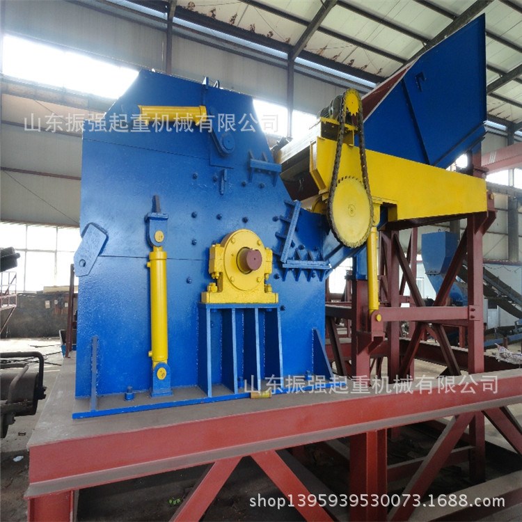 制作量 廢鋼金屬破碎機 鐵銷廢鐵金屬  各種廢金屬粉碎