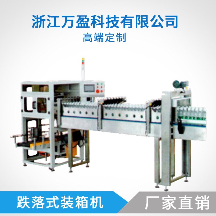 跌落式裝箱機全自動裝箱機包裝生產線自動化包裝設備廠家直銷