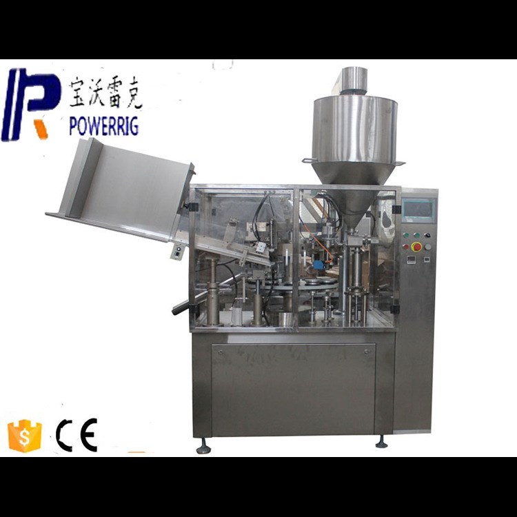 常州寶沃雷克機械 FWJ-6全自動軟管灌裝封尾機帶頂起垂直底部灌裝