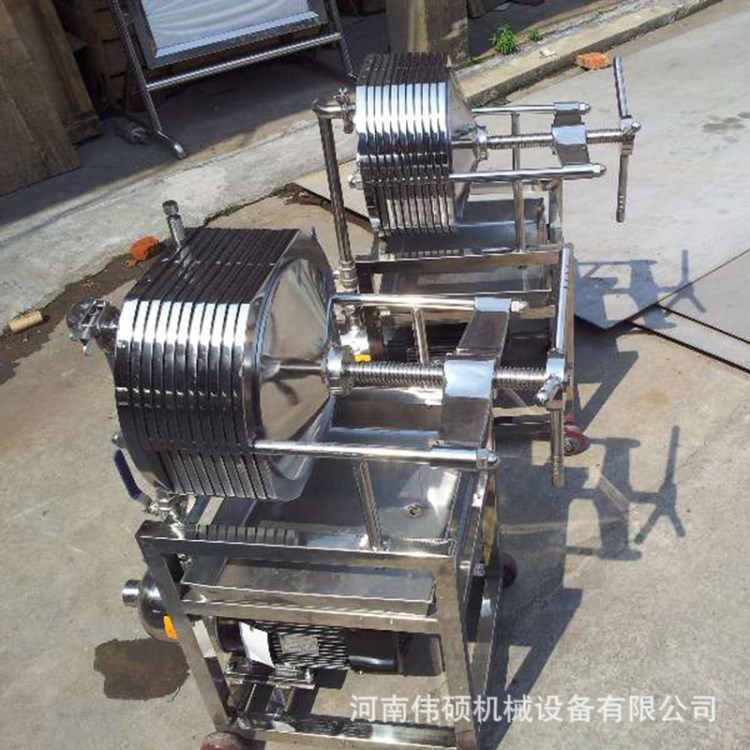 不銹鋼板框過(guò)濾機(jī) 板框過(guò)濾機(jī)網(wǎng)狀過(guò)濾布食用油過(guò)濾機(jī) 中小型濾油
