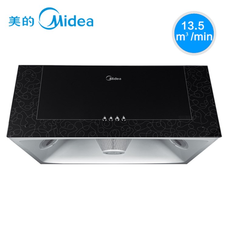 Midea/美的 CXW-180-AS7210-G1頂吸式中式抽油壁掛式煙機(jī)吸油煙機(jī)