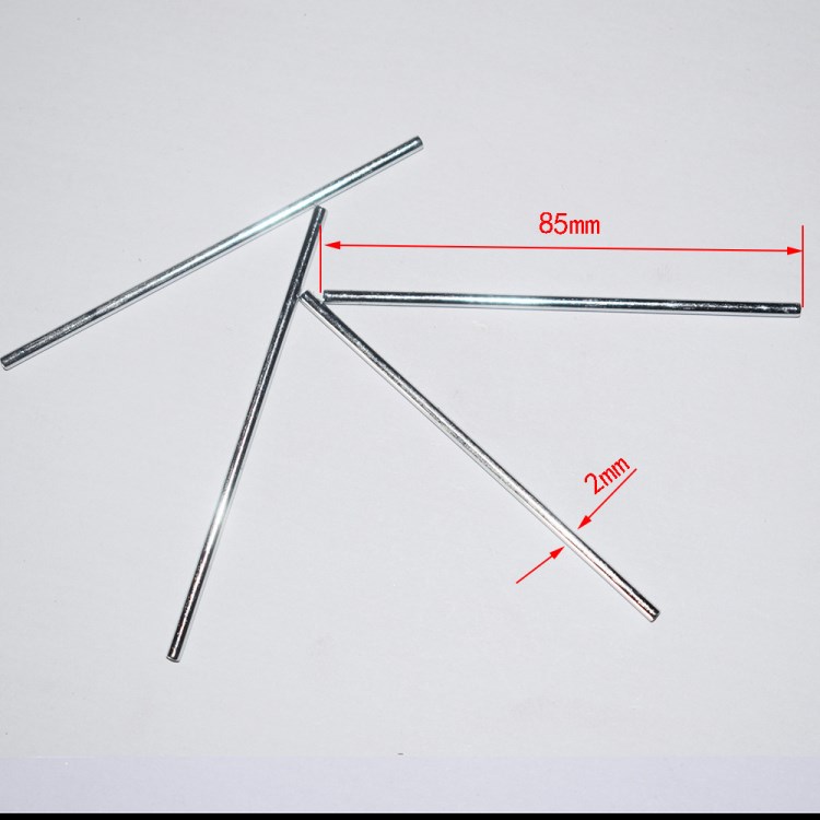 2*85鐵軸模型拼裝車軸 齒輪傳動(dòng)軸 玩具配件科技制作外貿(mào)速賣通