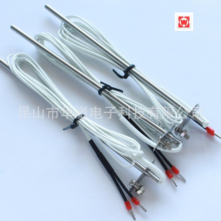 不銹鋼防水溫度傳感器探頭PT1000M&Omega;A級鉑熱電阻型熱電偶感溫棒