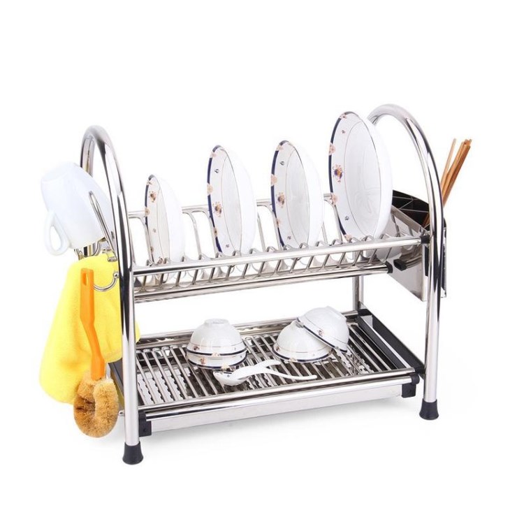 寶能達廠家生產廚房碗盤架 不銹鋼碗碟架 臺面碗盤架置物架