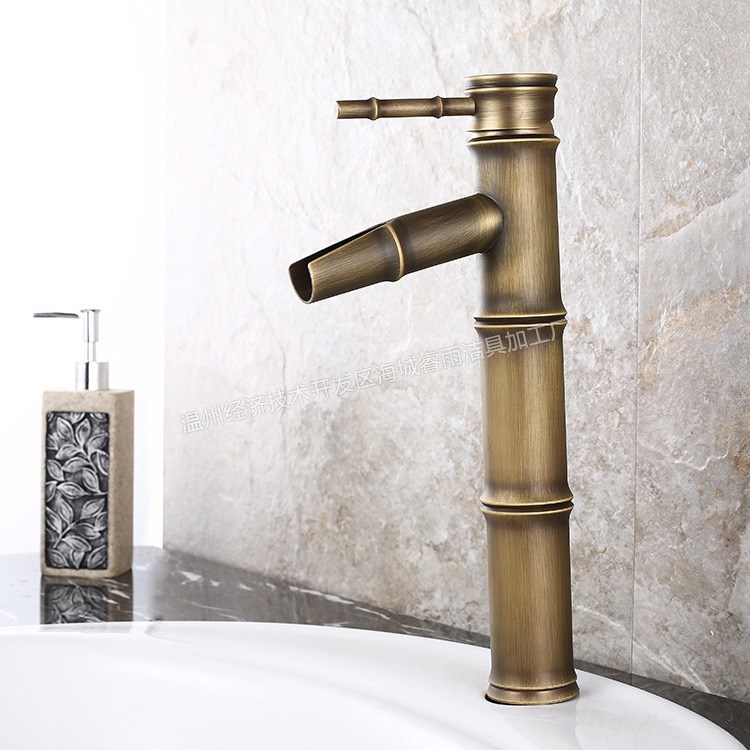 厂家批发仿古竹筒水龙头价格优惠质量款式多样
