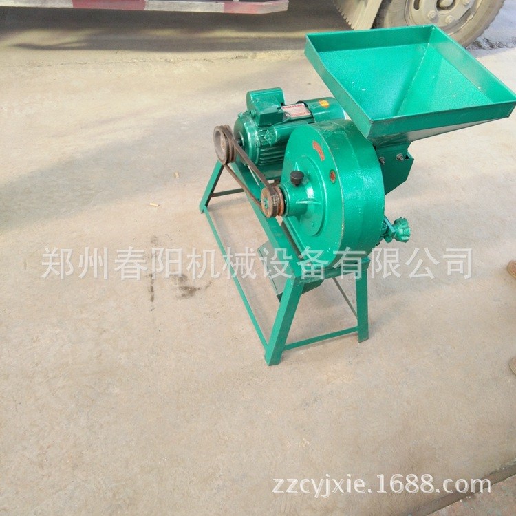 齒爪式中藥材粉碎機 糧食飼料粉碎機 小型大豆谷物磨粉機