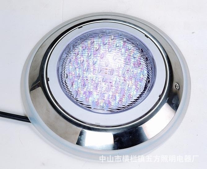 廠家直銷防水不銹鋼9W 12W LED水底燈 LED水下燈 LED游泳池壁燈