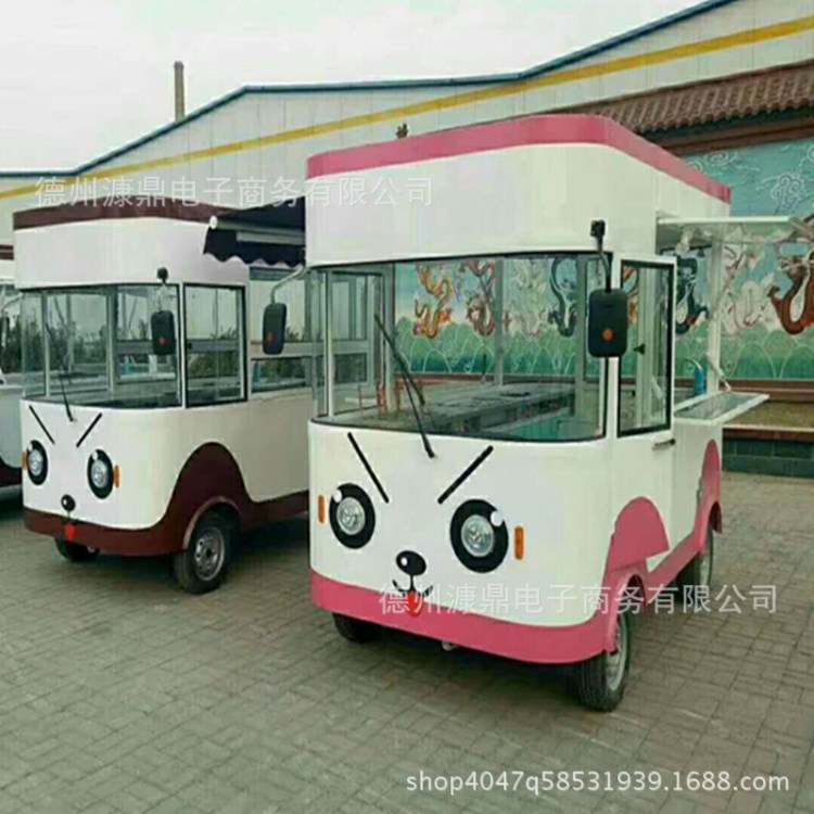 廠家直銷電動(dòng)三輪四輪流動(dòng)多功能小吃車(chē)房車(chē)美食車(chē)