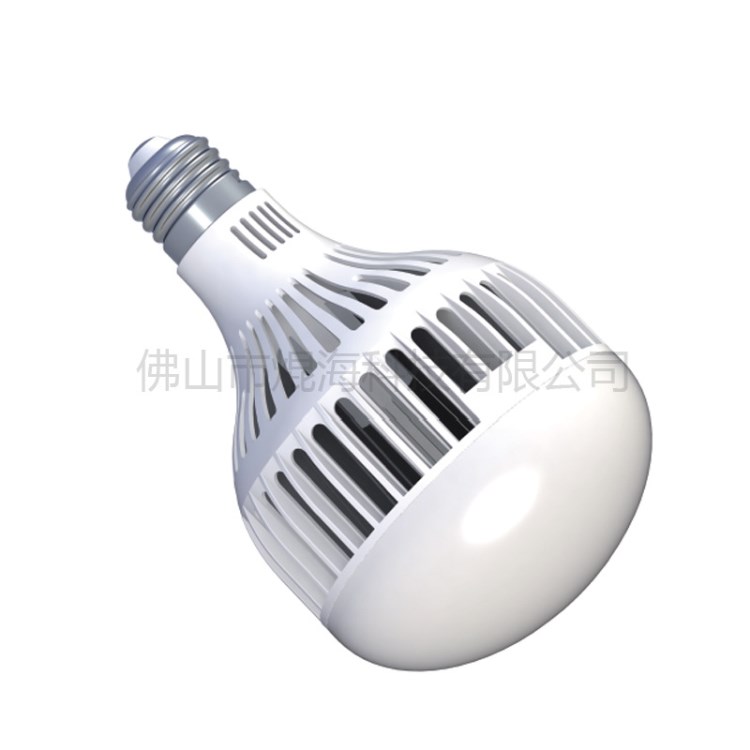 塑包鰭片鋁球泡燈 LED B95鰭片鋁球泡燈 SY-B95-24-32WL