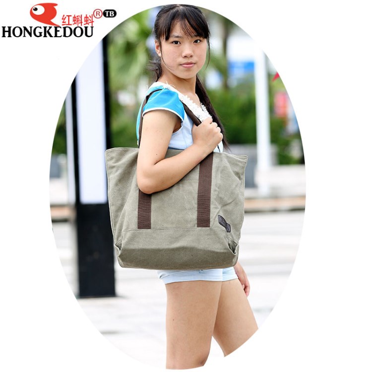 廣州工廠直供 時(shí)尚帆布環(huán)保購(gòu)物袋批發(fā) 全店混批