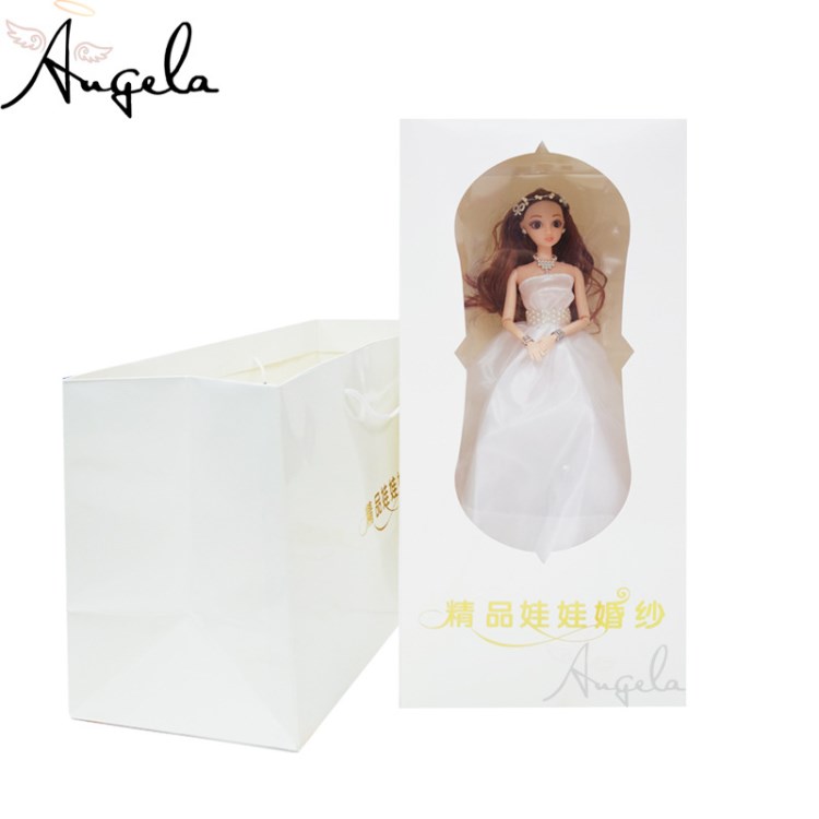 現(xiàn)貨手提精品定制設(shè)計婚紗禮品盒訂制定做批發(fā)紙袋芭比娃娃包裝盒