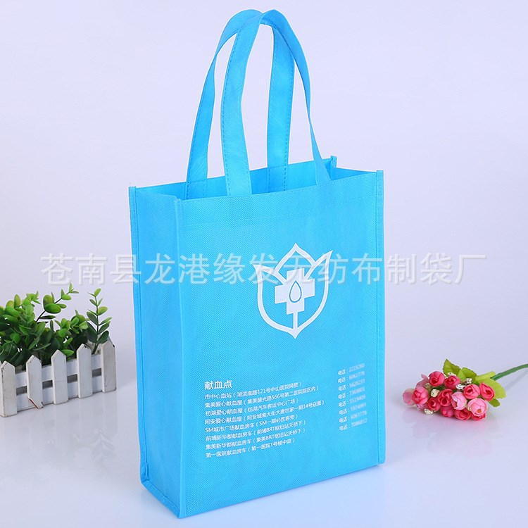 廠家定制 無紡布手提袋 環(huán)保超市購物禮品手提袋 廣告宣傳袋批發(fā)