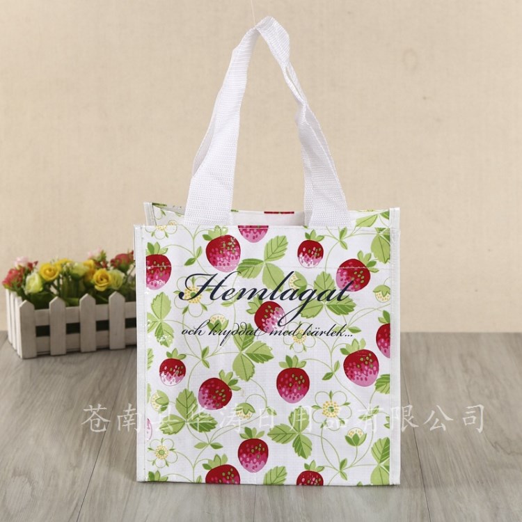 廠家定做廣告宣傳無紡布袋環(huán)保購物編織袋覆膜彩印禮品手提袋