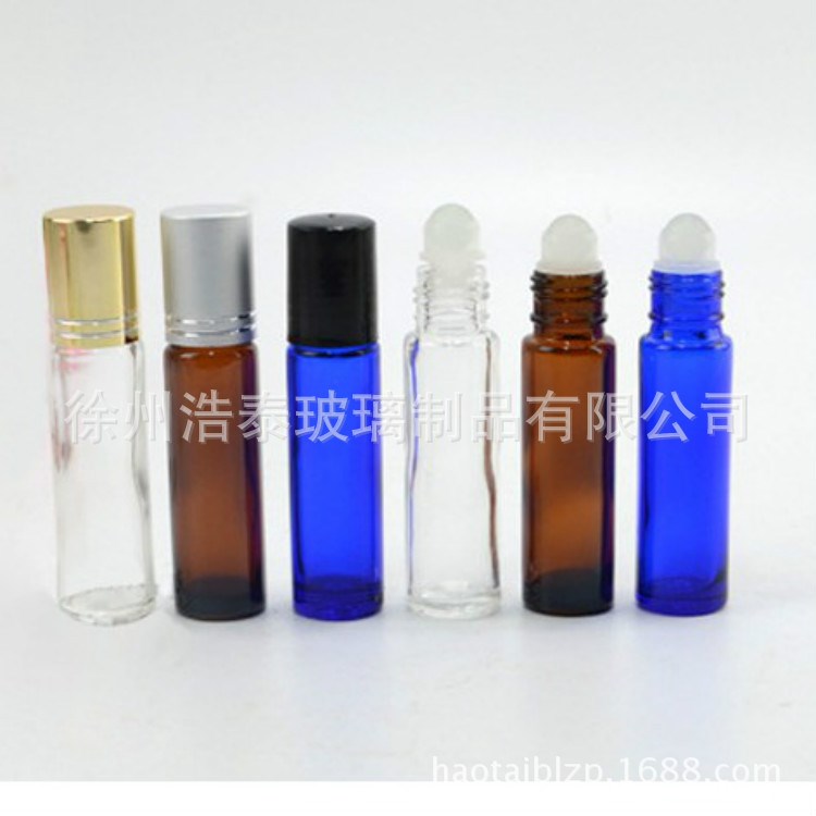 廠家直銷5ml10ml15ml玻璃指甲油瓶空瓶 透明指甲油瓶子帶毛刷批發(fā)