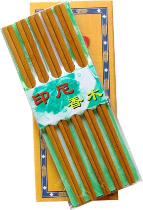 廠家直銷(xiāo)俏林品牌盒裝香木合莊油檀木筷禮品家庭筷原木筷子