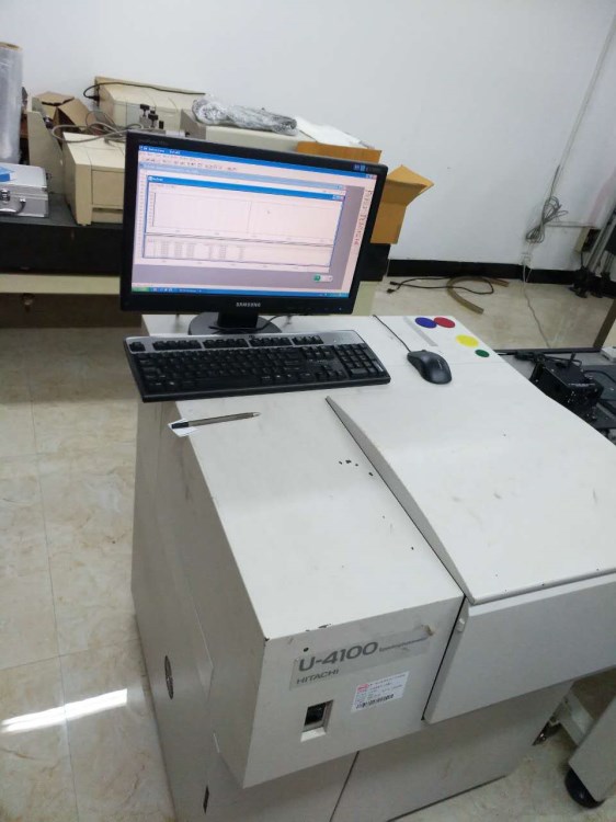 二手日立u4100 玻璃分光光度計 波段范圍180-3300nm