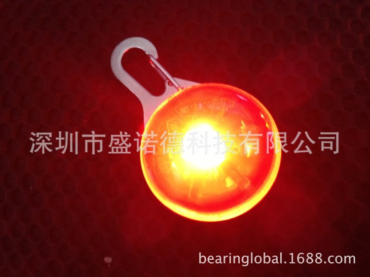 供應LED七彩寵物燈  CLIP-ON PET LIGHTS寵物發光吊墜