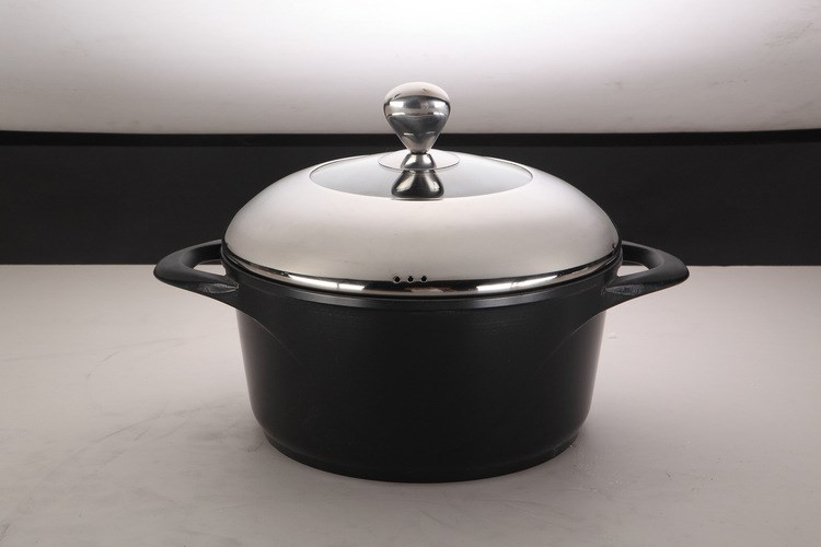 铝制压铸汤锅 创意式压铸汤锅 礼品锅煲汤锅 复合多层底汤锅