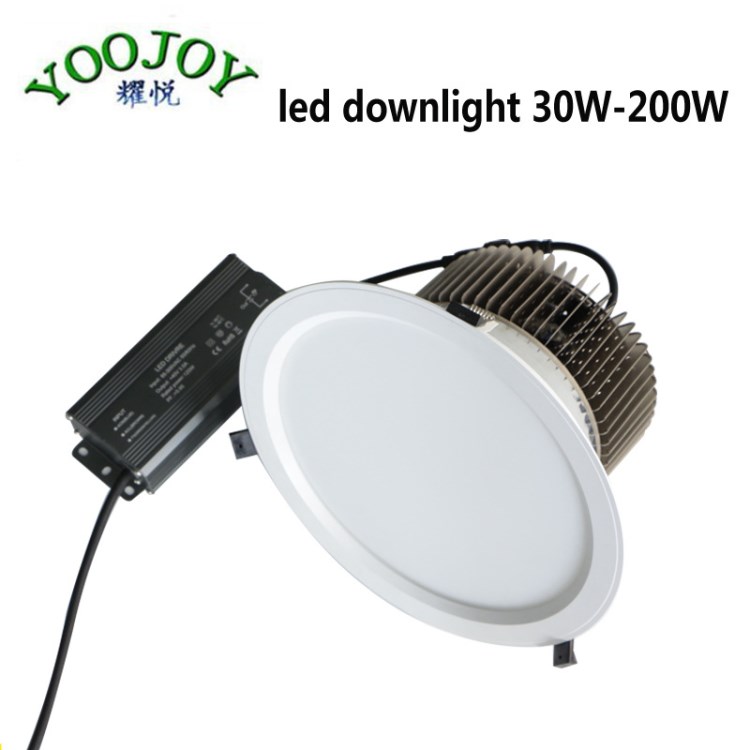 10inch COB筒灯100W LED天花筒灯替换金卤筒灯价格 LED豆胆筒灯