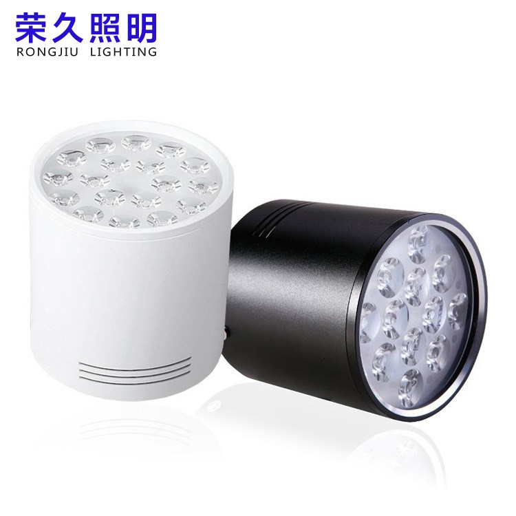 價格實(shí)惠 吸頂?shù)蹙€LED明裝筒燈 商場 均勻散熱客廳壁燈5W12W18W