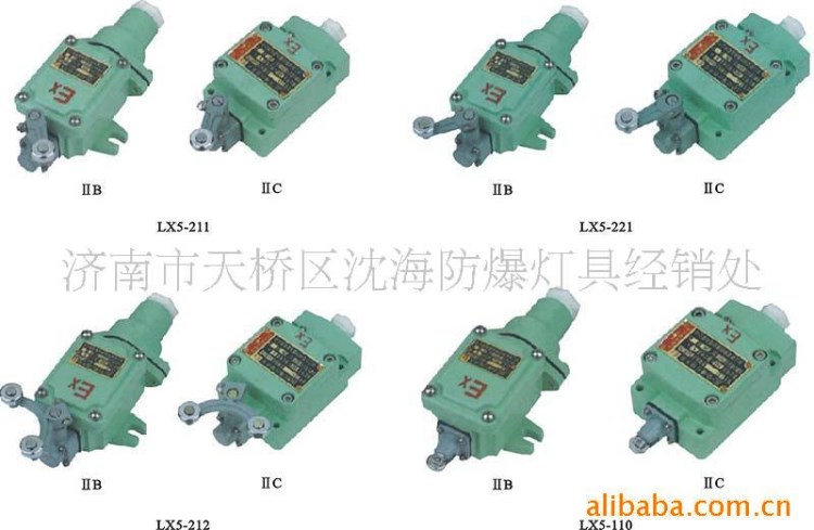 供应LX5(BZX51)隔爆型防爆行程开关，(图)