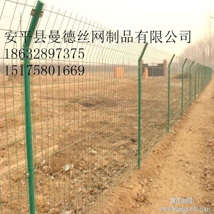 江西圈地果園圍網，養雞場圍網，公園雙邊絲護欄網防護網廠家直銷