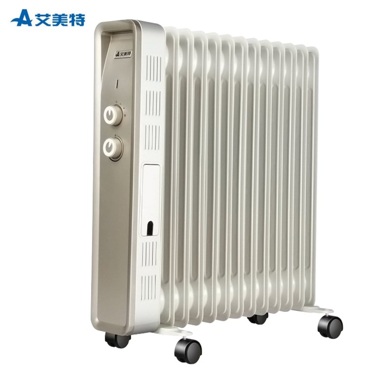 艾美特油汀取暖器HU1322-W 電熱家用省電暖器電暖爐電暖氣節(jié)能