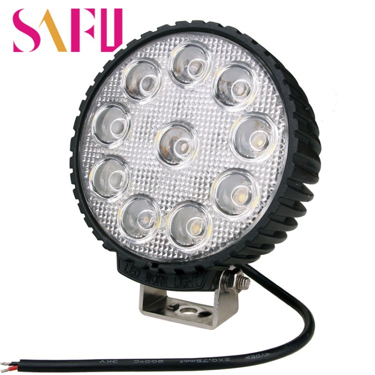 炫孚50W ROUND LED WORK LIGHT大功率CREE工作灯越野车改装辅助灯