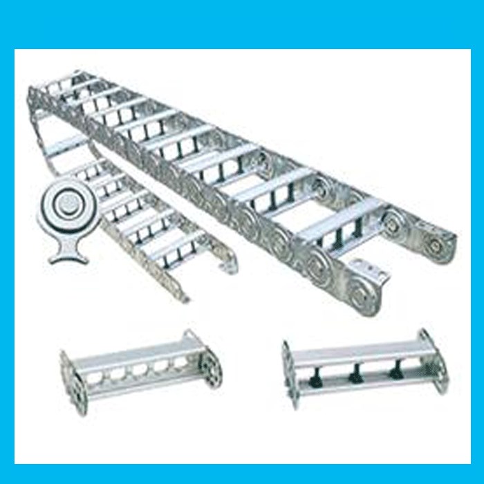 供应金属钢制拖链，TLG75型钢铝拖链，机床电缆坦克链包邮