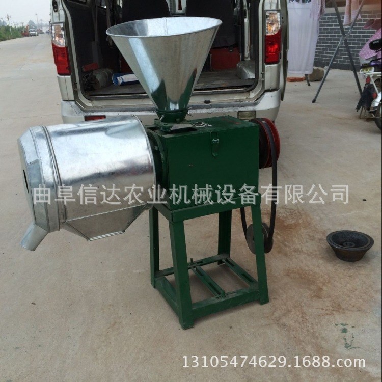 信達直銷糧食磨面機 小麥去麩皮磨面機 家用小型玉米磨面機價格