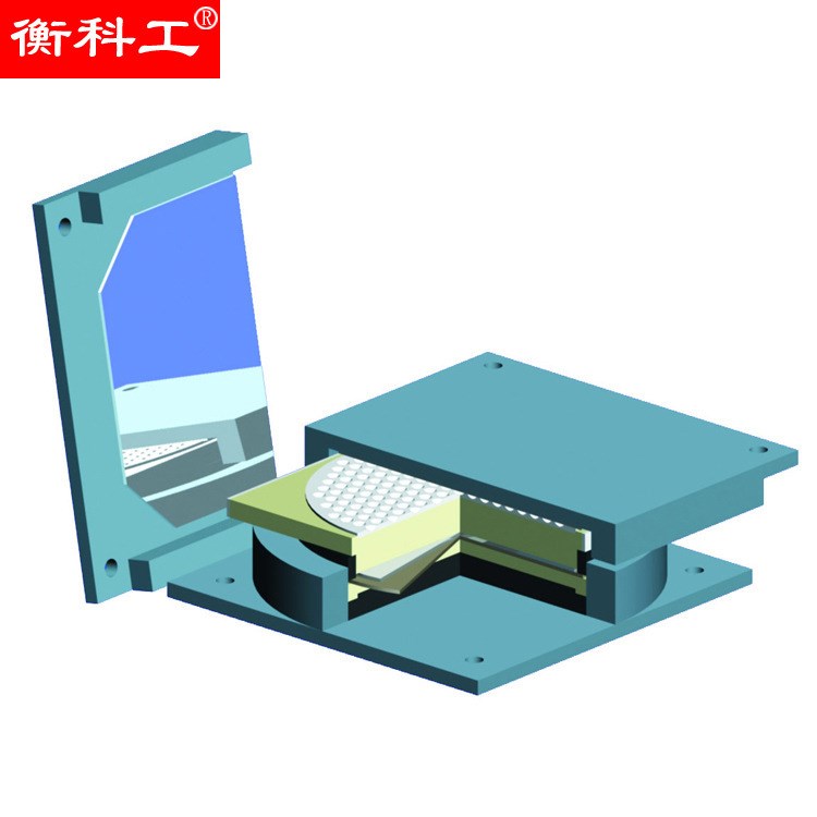 定制鋼結構橋梁抗震雙向活動球形減震器 GPZ(Ⅱ)型盆式橡膠支座
