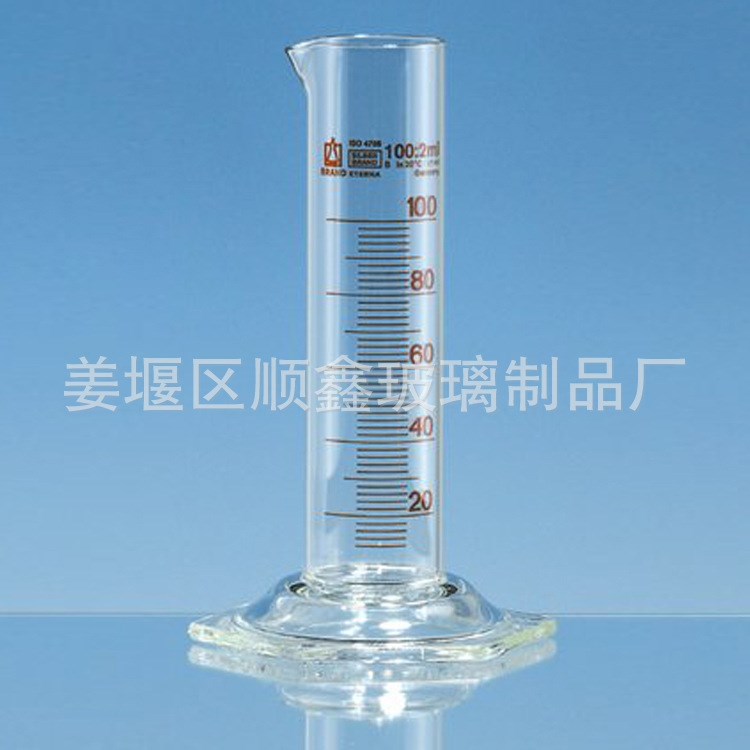 玻璃刻度量筒100ml 實(shí)驗(yàn)專用耗材玻璃儀器 多種規(guī)格可選