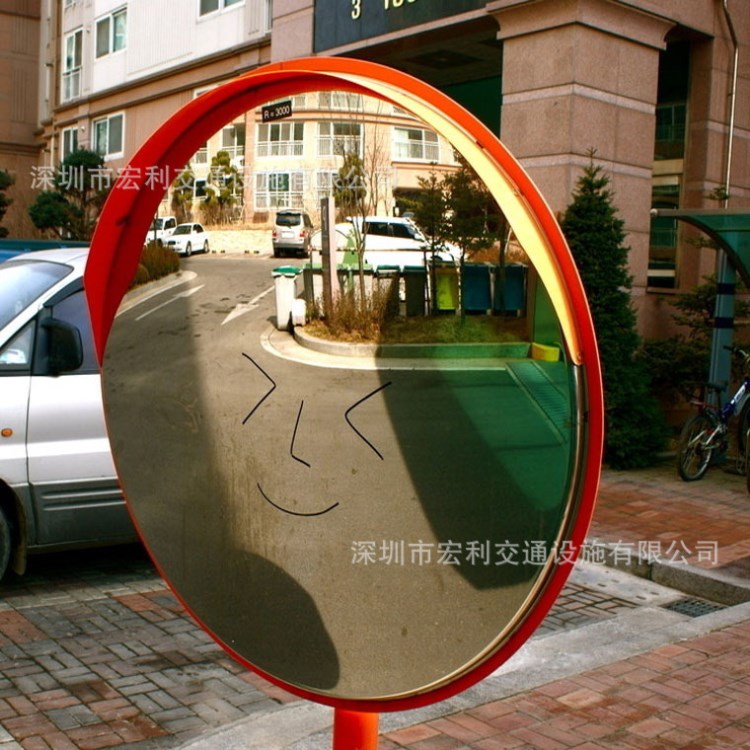 廠家直銷80cm交通廣角凸面反光鏡道路球面鏡三叉路口轉(zhuǎn)角鏡