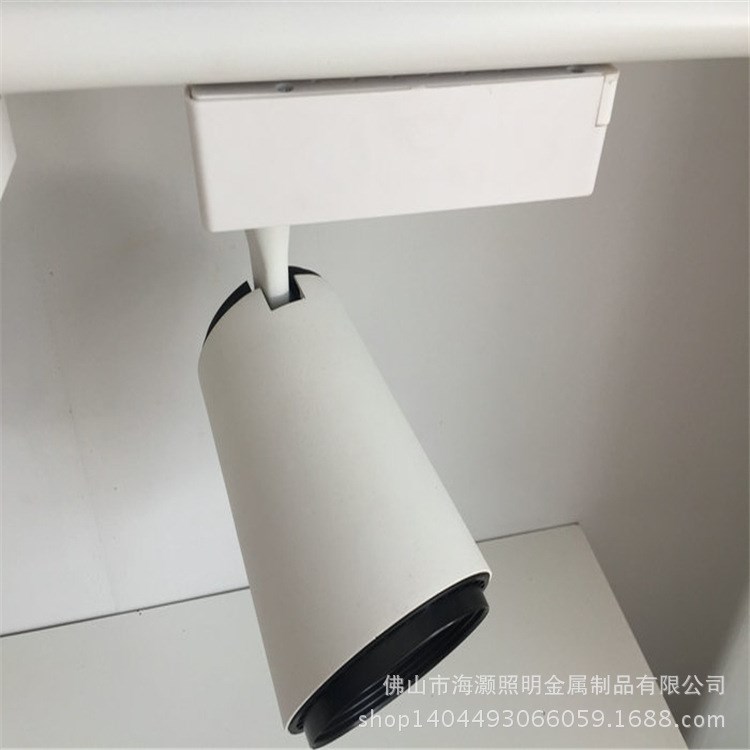 廠家直銷 led軌道燈20W25W35W櫥窗展廳服裝店鋪 COB軌道燈及配件