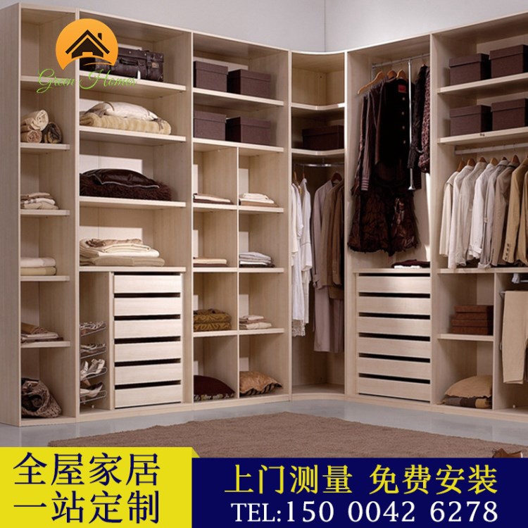 上海工廠整屋定制榻榻米衣帽間設計實木柜子免漆衣柜櫥柜移門定做