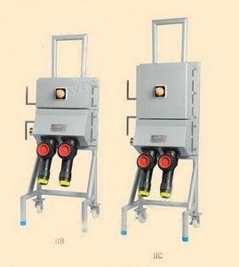 BXX53系列防爆移動檢修電源插座箱，移動式防爆配電箱